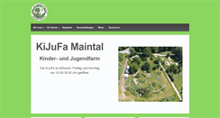 Desktop Screenshot of kijufa-maintal.de