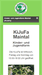 Mobile Screenshot of kijufa-maintal.de